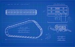 set of 2 7" 180x72x42 Duroforce CTL Steel Tracks