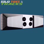 20" 500mm Chain-On Rubber Pad - Heavy Duty
