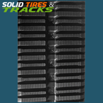 320x90x46 Excavator Rubber Track- Multi-Bar