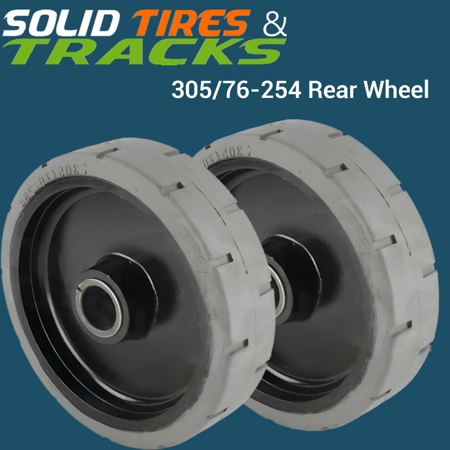 305/76-254 Scissor Lift Tires- Rear Wheel