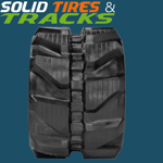 Set of 2 9" Heavy Duty 230x48x64 Rubber Tracks