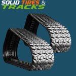400X86X50 CTL Rubber Track- Zig Zag Pattern