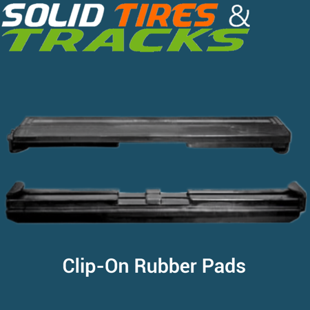 31" 800 mm Clip-On Rubber Pad Pitch 216mm