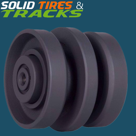 Bobcat CTL Triple Flange Bottom Roller 6698047